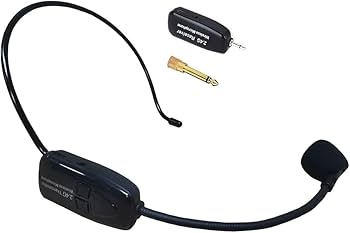 Amazon | Tmei 2.4G ワイヤレス ヘッドセット マイク ロフォン